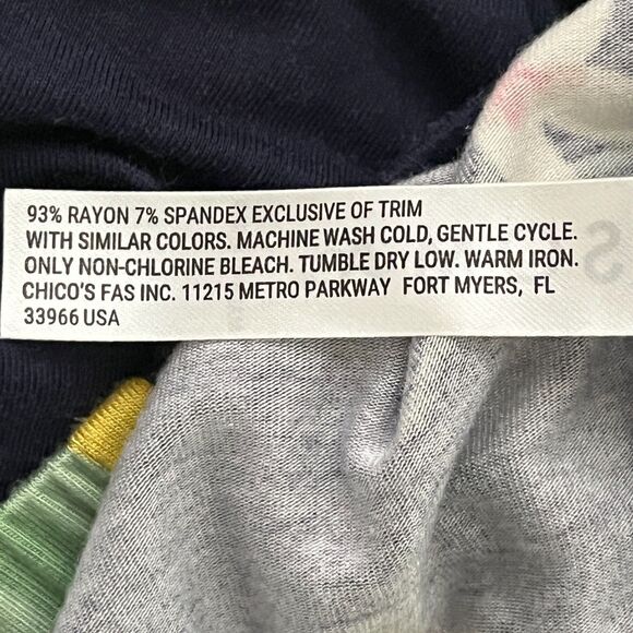 Soma‎ Cool Nights Pajama Pants Medium Jogger Citrus Pockets Lemon Lounge Cozy - Picture 8 of 8